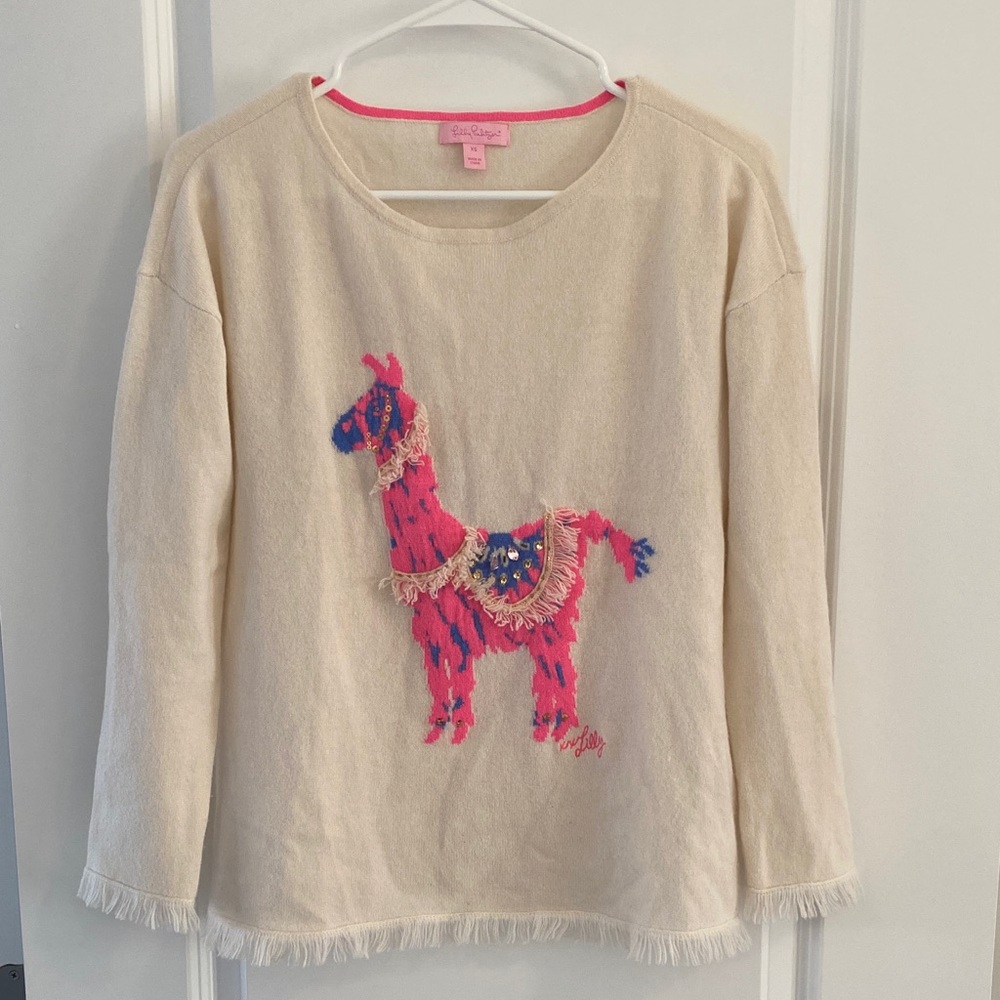 Lilly Pulitzer Alpaca Cashmere Sweater size XS